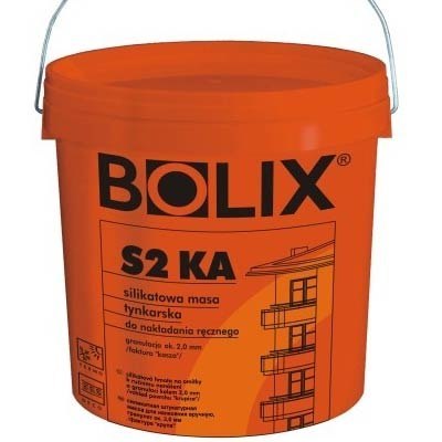 Masa tynkarska silikatowa Bolix S2 KA Masa tynkarska silikatowa Bolix S2 KA