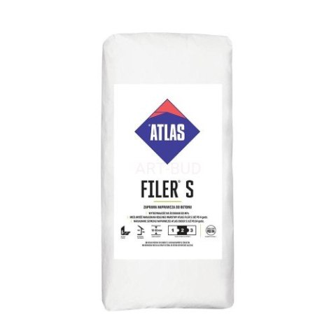 Zaprawa naprawcza do betonu Filer S Atlas Zaprawa naprawcza do betonu Filer S Atlas
