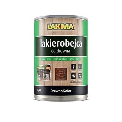 Drewnokolor Lakierobejca wodorozcieńczalna do drewna Lakma