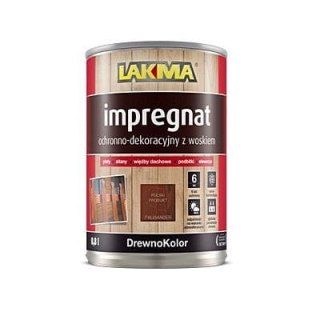 Impregnat do drewna dekoracyjny woskowy Drewnokolor Lakma