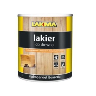 Wodorozcieńczalny akrylowy lakier HYDROPARKIET BOAZERIA półmat oraz połysk Lakma