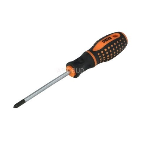 Wkrętak profesjonalny krzyżowy PH2 x 100mm nr 251 EGA Wkrętak profesjonalny krzyżowy PH2 x 100mm nr 251 EGA
