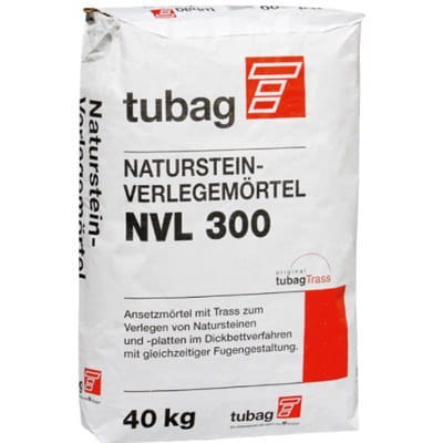 Zaprawa do kamienia naturalnego z trasem Tubag NVL 300 QUICK MIX Zaprawa do kamienia naturalnego z trasem Tubag NVL 300 QUICK MIX