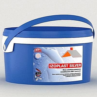 Izoplast Silver masa asfaltowo aluminiowa 5 litrów Izoplast Silver masa asfaltowo aluminiowa 5 litrów