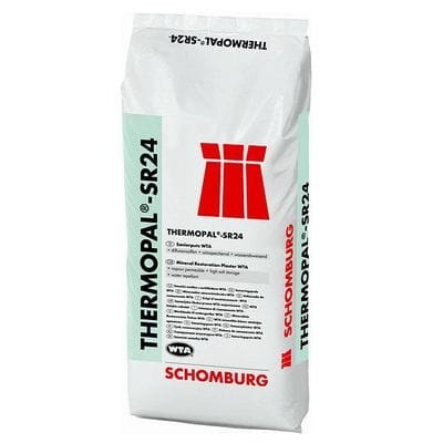 Mineralny tynk renowacyjny z certyfikatem WTA THERMOPAL-SR24 Mineralny tynk renowacyjny z certyfikatem WTA THERMOPAL-SR24