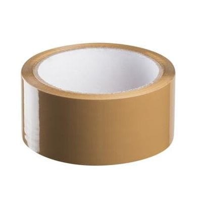 Taśma pakowa brązowa 48 mm x 66 m HOT-MELT Taśma pakowa brązowa 48 mm x 66 m HOT-MELT
