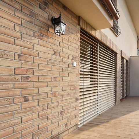 klinkier elastolith corsica na elewacji klinkier elastolith corsica na elewacji