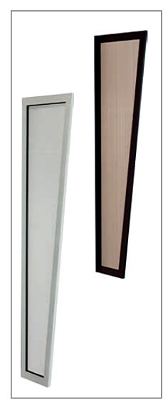 Daszek prosty nad drzwi aluminiowy poliwęglan 160 x 90 x 38 cm biały lub brązowy